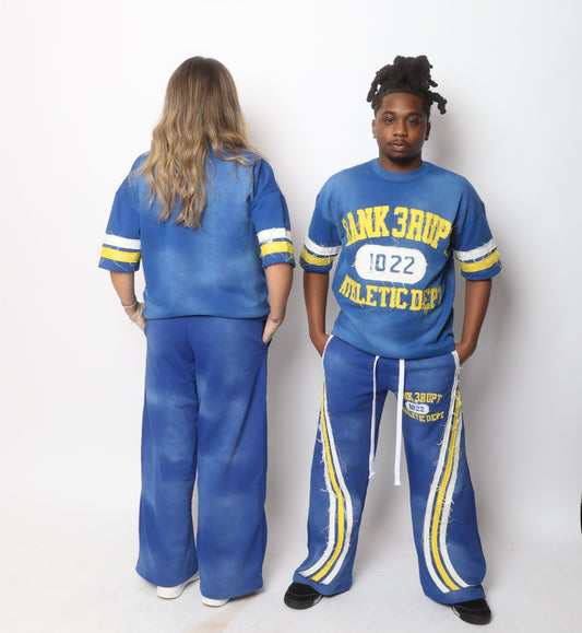 Blue joggers